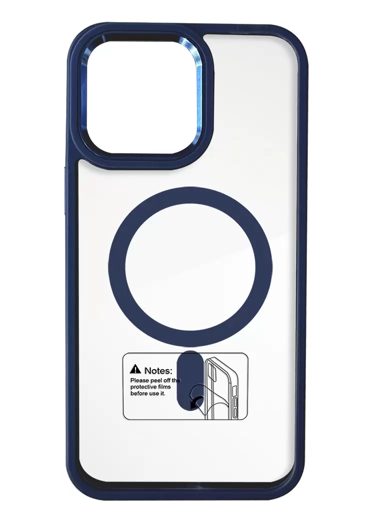 iPhone 14 Pro Max MagSafe Clear Twotone Eco Royal Blue
